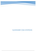 Samenvatting cns systems