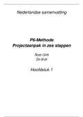 P6-Methode H1 - Projectaanpak in 6 stappen