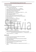 Microbial Biochemistry and physiology (100 questions)