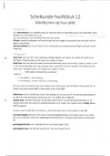 Scheikunde samenvatting - H12 Medicijnen op hun plek - Chemie (6e editie) - VWO5