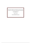  Unit 32 - Networked Systems Security LO3