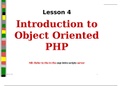 OOP Introduction in PHP