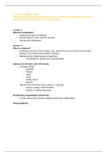 Vert Bio BIOL3030 Exam 1 Study Guide