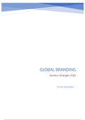 Summary 'Global Branding' IB Y2Q1