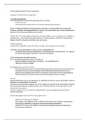 Samenvatting basisboek Facility Management H1+2