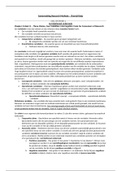Correlationeel onderzoek (deeltentamen 2) - Samenvatting Research Methods