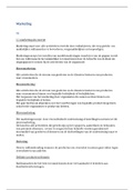 Marketing Semester 1 IVA Driebergen + Aantekeningen