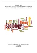 Sociology Summary, Food Fitness and Health