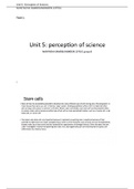 Unit 5: Perception of Science Assignment 2