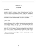 Determinants of Capital Structure-Chapter-03-Methodology