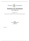Team assignment Statistiek for Pre-Master