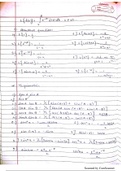 Maths formulas for 3rd semester engineering