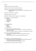Complete Lecture Notes for PSY 309 Psychopathology 
