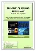 FN1024 Summary of Chapter 5 - Bank regulation