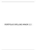 Complete portfolio spelling Minor 1.2