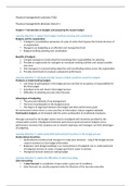 IB - BV Financial management decisions summary Y2Q2
