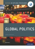 GLOBAL POLITICS 