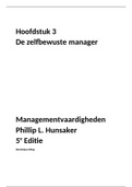 Managementvaardigheden H3, H6, H7, H8, H9, H13