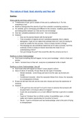 A2 philosophy of religion - detailed notes OCR