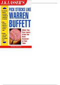 How to pick stocks like Warren Buffett