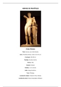 Comentario y análisis artístico del Hermes y Dionisio niño de Praxíteles