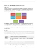 Corporate Communication Course Summary pt. 1