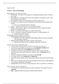 Lecture 1 Notes