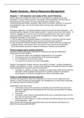 Summary Reader Marine Resources Management - AFI32806