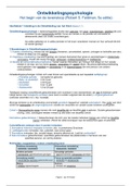 Bundel Inleiding Gezondheidspsychologie (Sarafino) + Inl. Ontwikkelingspsychologie (Feldman)