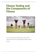 Fitness Testing and the Components of Fitness  P1,P2,P3,M1 & D1