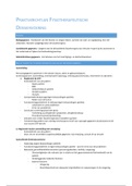 KNGF Richtlijn - Fysiotherapeutische Dossiervoering - samenvatting