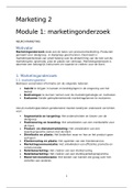 uitgebreide samenvatting marketing 2, edumundo: alle modules