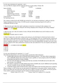 ACG3331 FSU Cost Accounting Final Exam - Greenberg
