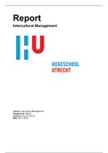 Report Intercultural Management