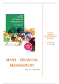 Basics of Financial Management Part 1: Chapters 1, 2, 3 & 4 