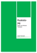 "Muskiete-jag" English and Afrikaans Translation