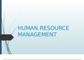 HUMAN RESOURCE MANAGEMENT(BUSINESS)