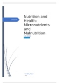 Metabolic aspects of nutrition and Micronutrients