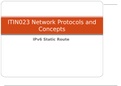 IPv6 Static Route