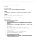 Economie IVA Driebergen hoofdstuk 1-2-3 semester 1