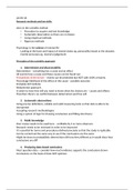 Research Methods and Key Skills in Psychology PSY1206 Lecture Notes