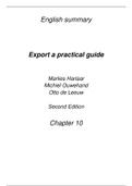 Export a practical guide - Chapter 10