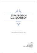 Moduleopdracht Strategisch Management cijfer 8