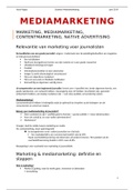Samenvatting Mediamarketing 2