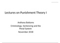 Punishment Theory