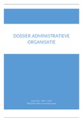 Administratieve organisatie dossier