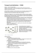 Lecturenotes Transport and distribution
