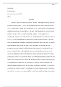 Lit. 1101/1102: How to properly write a paper proposal that will amaze your professor