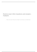 HRM 200 Practice-Exam-2014(Chapter 1-17)
