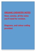 Organic Chemistry Notes for A level A2